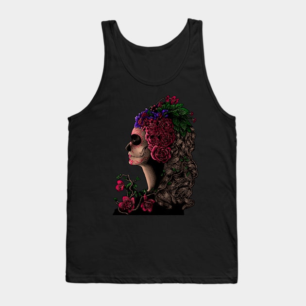 Muerte Tank Top by barmalisiRTB